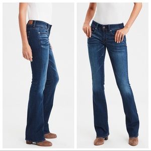 American Eagle Denim Mid-Rise Kick Bootcut